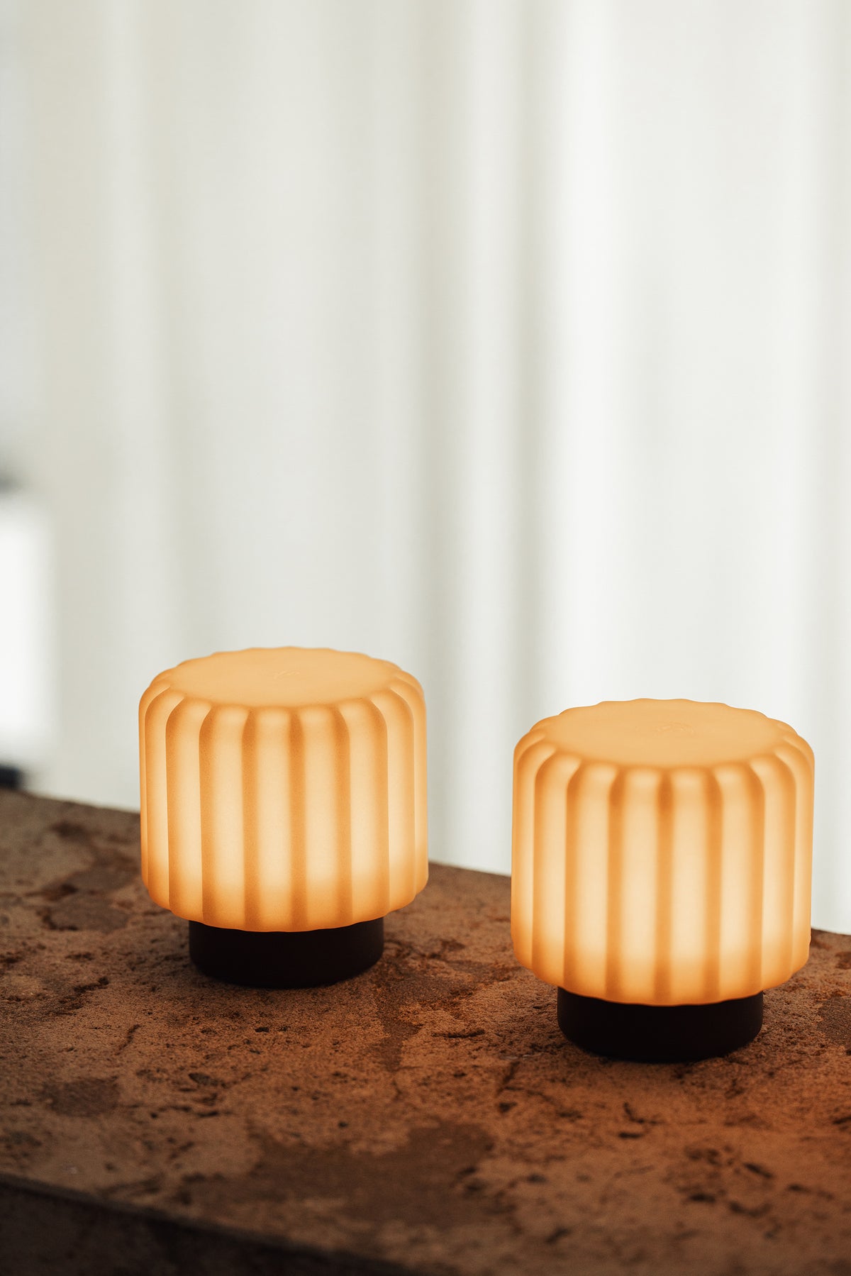 Dentelles 9 licht Multi Kelvin Recycled AARDE Set/3 | 9 cm x Ø 9 cm.