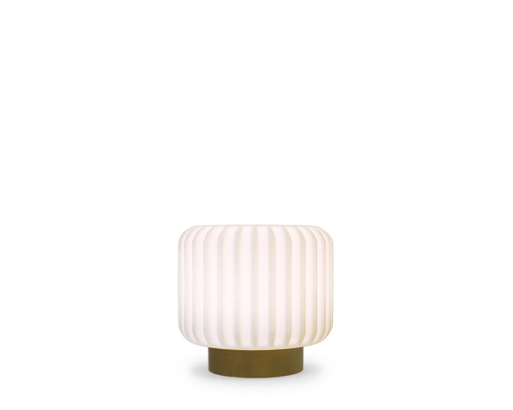 Dentelles 15 licht USB recharge KLEI basis | 15 cm x Ø 16 cm