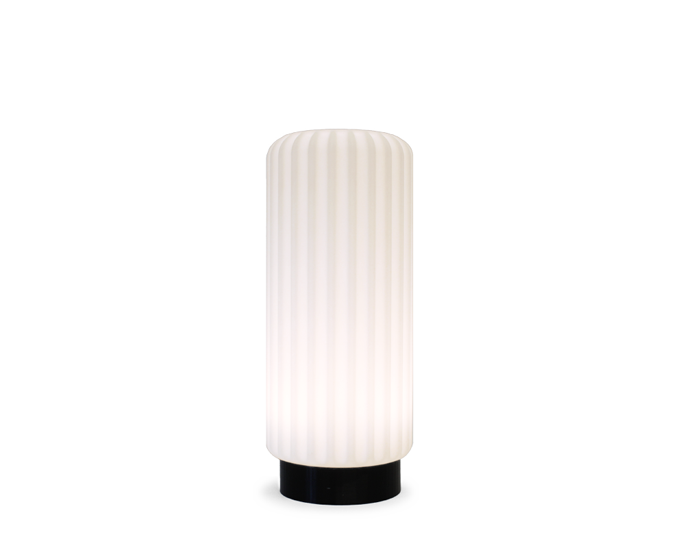 Dentelles 29 licht USB recharge ZWARTE basis | 29,5 cm x Ø 12 cm