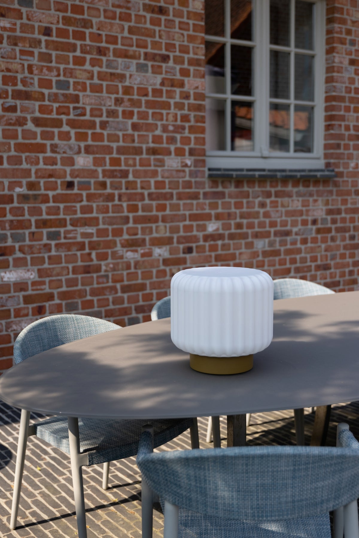 Dentelles Wide XL licht USB recharge KLEI basis | H29 cm x Ø 30,7 cm