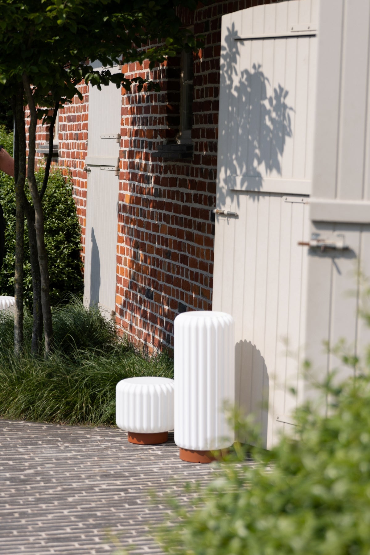 Dentelles Wide XL licht USB recharge TERRA basis | H29 cm x Ø 30,7 cm