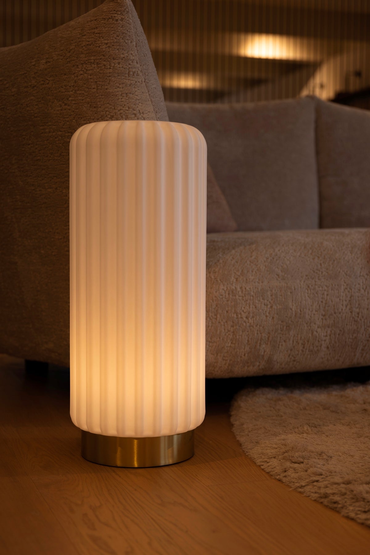 Dentelles TALL XL licht USB recharge GOUDEN basis | H66 cm x Ø 27 cm
