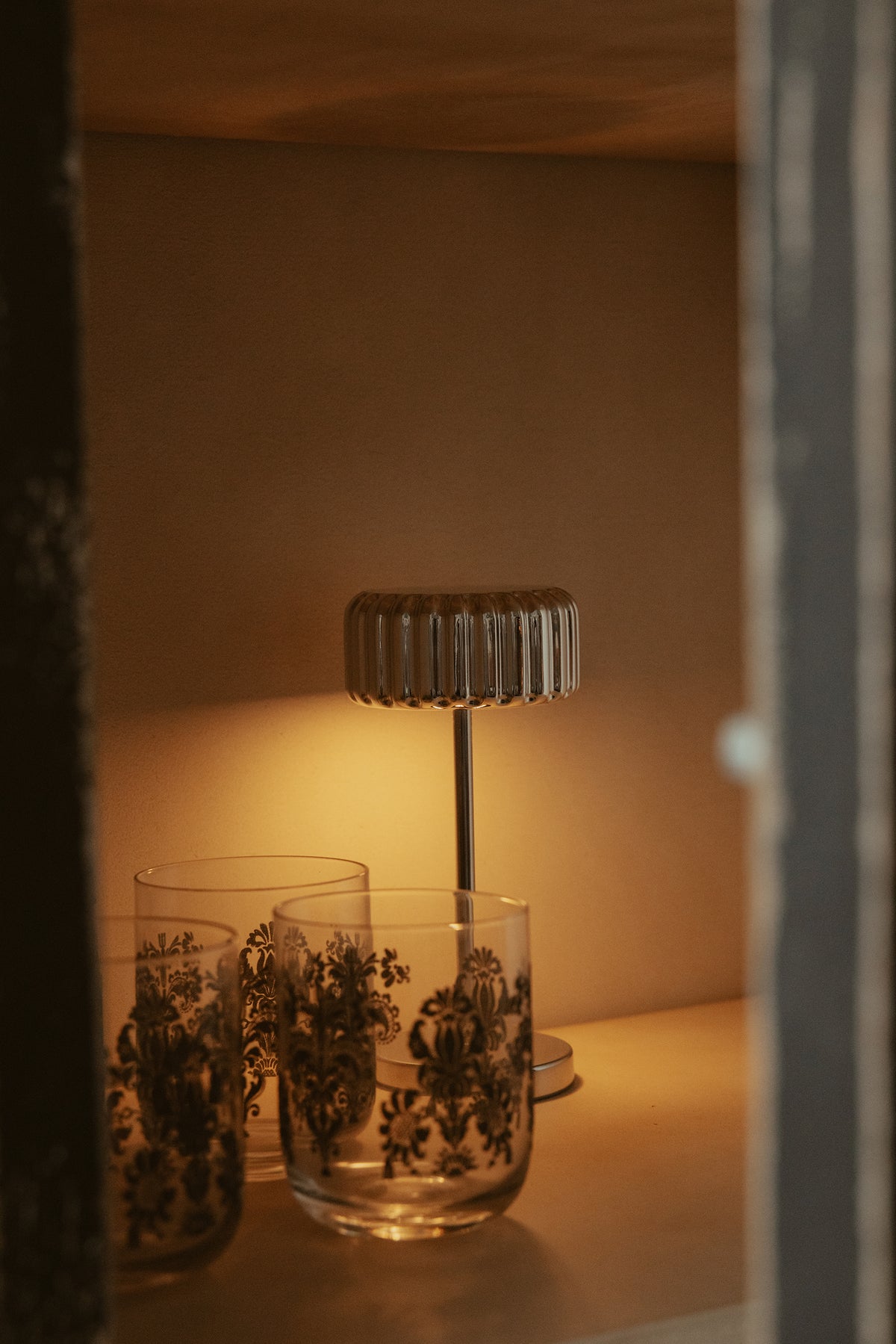 Dentelles Mini Bistro recharge Chrome | 20 cm x Ø 9.5 cm