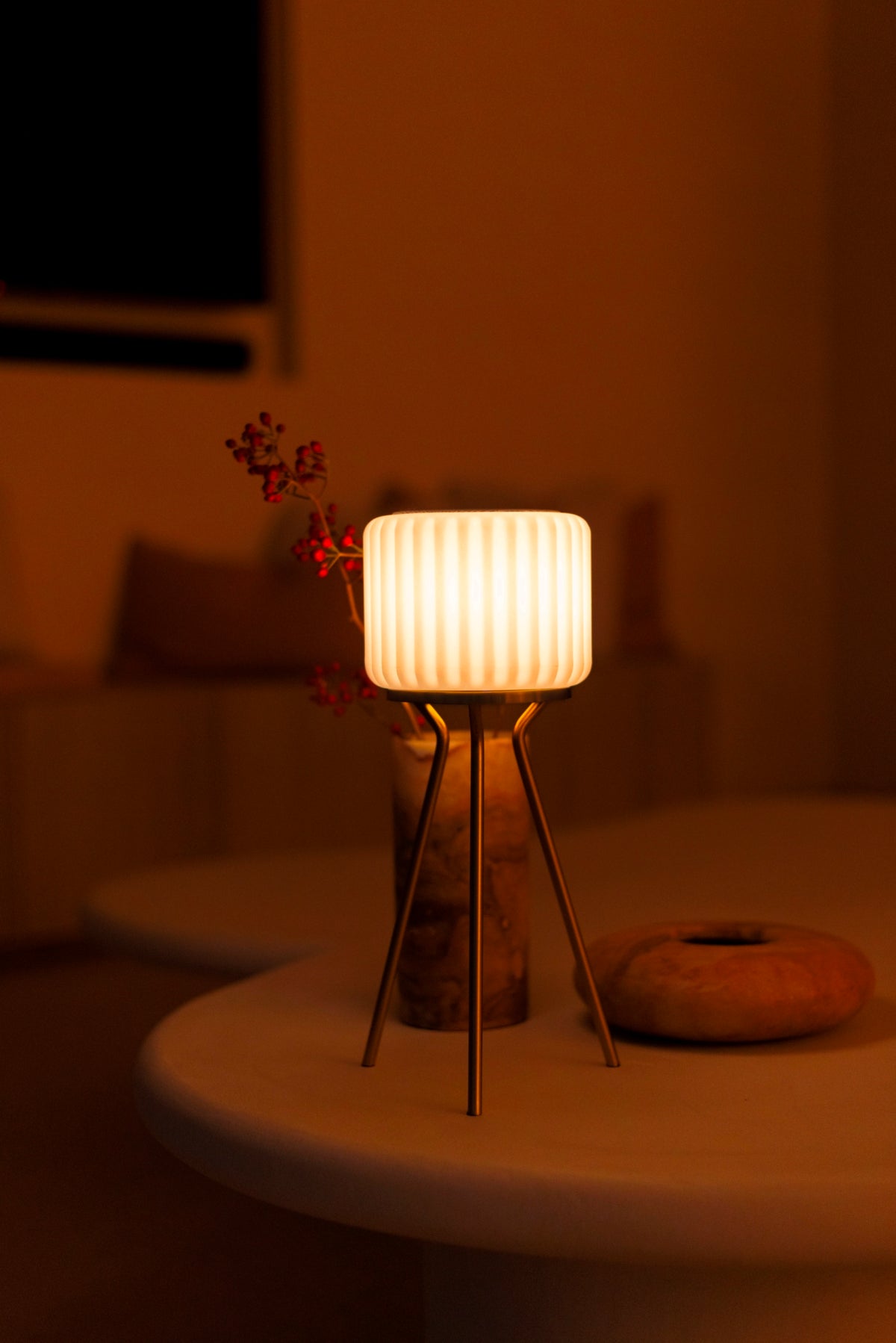 Dentelles Tripod GOUD | 24 cm x Ø 15 cm