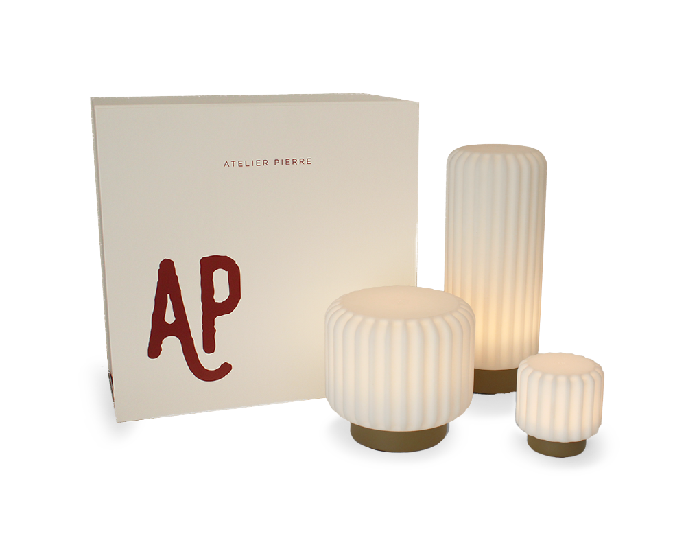 Luxe Gift Box Dentelles CLAY | 36,5 x 36 x  H 17 cm