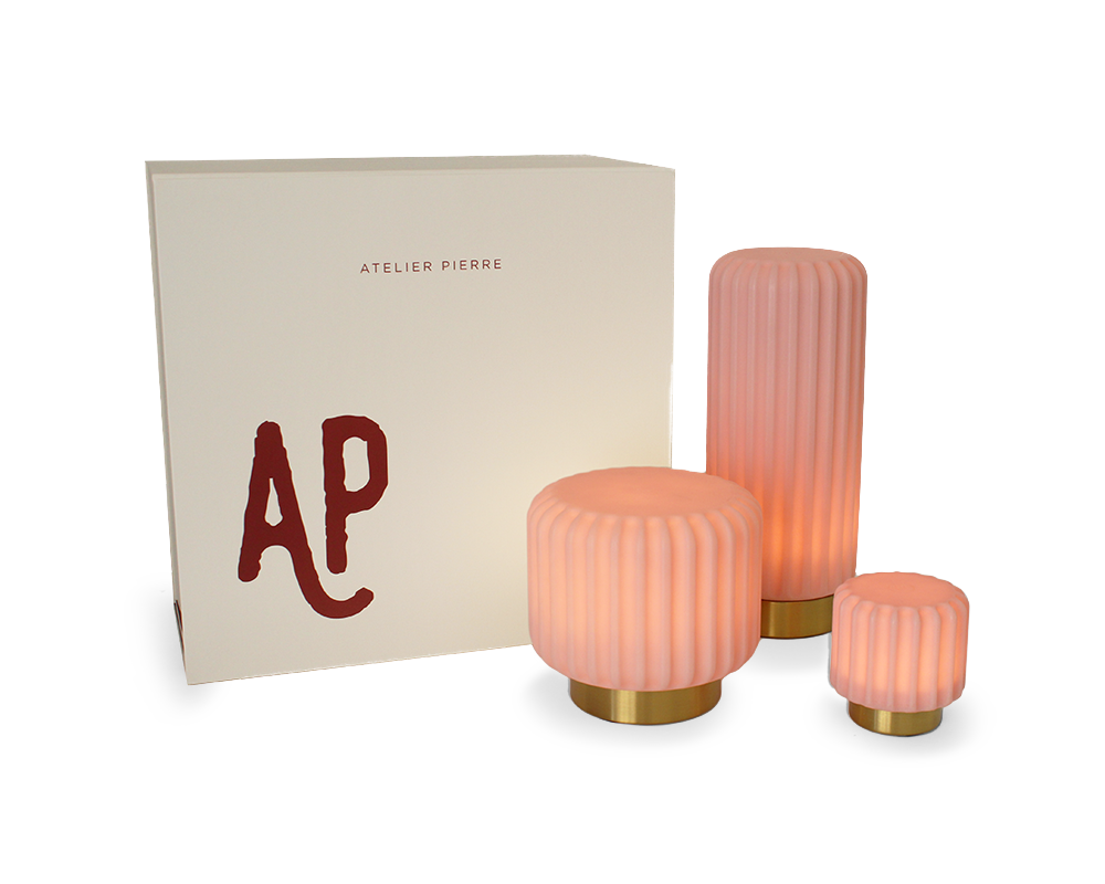 Luxe Gift Box Dentelles STRAWBERRY | 36,5 x 36 x  H 17 cm