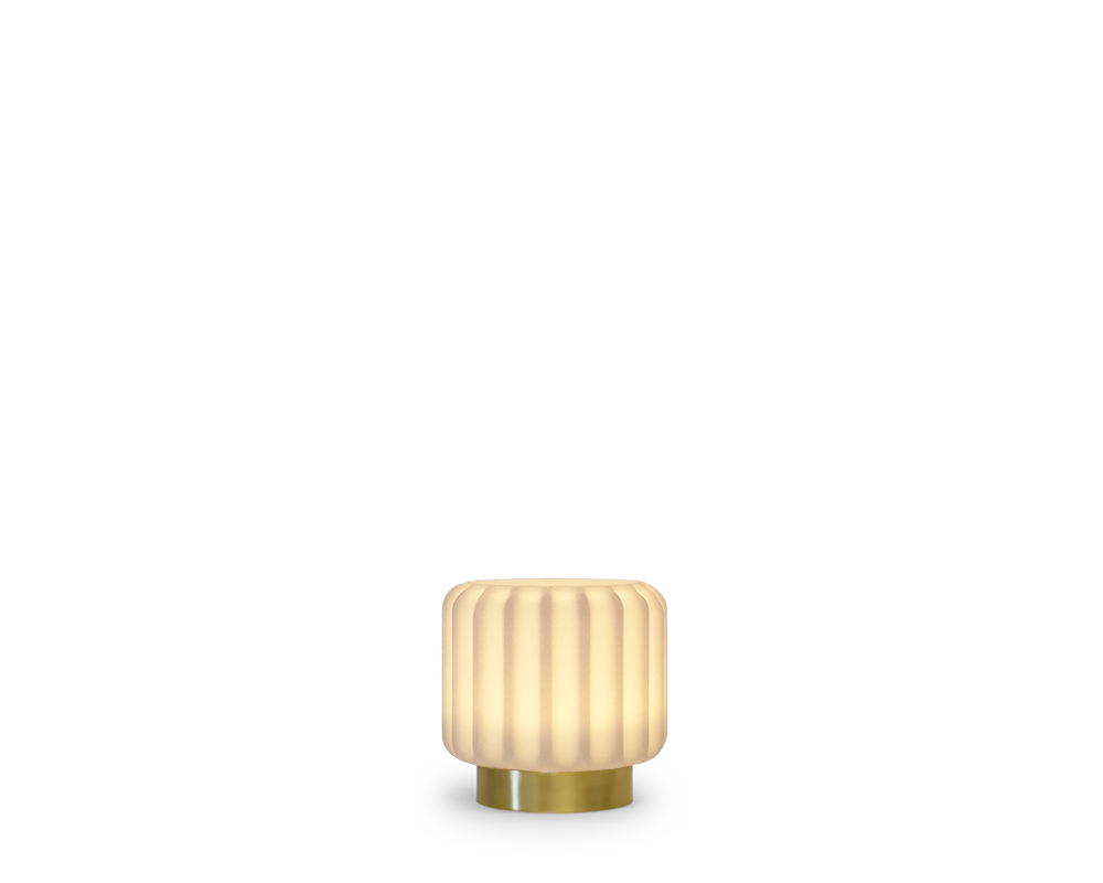 Dentelles 9 licht Multi Kelvin GOUD basis | 9 cm x Ø 9 cm