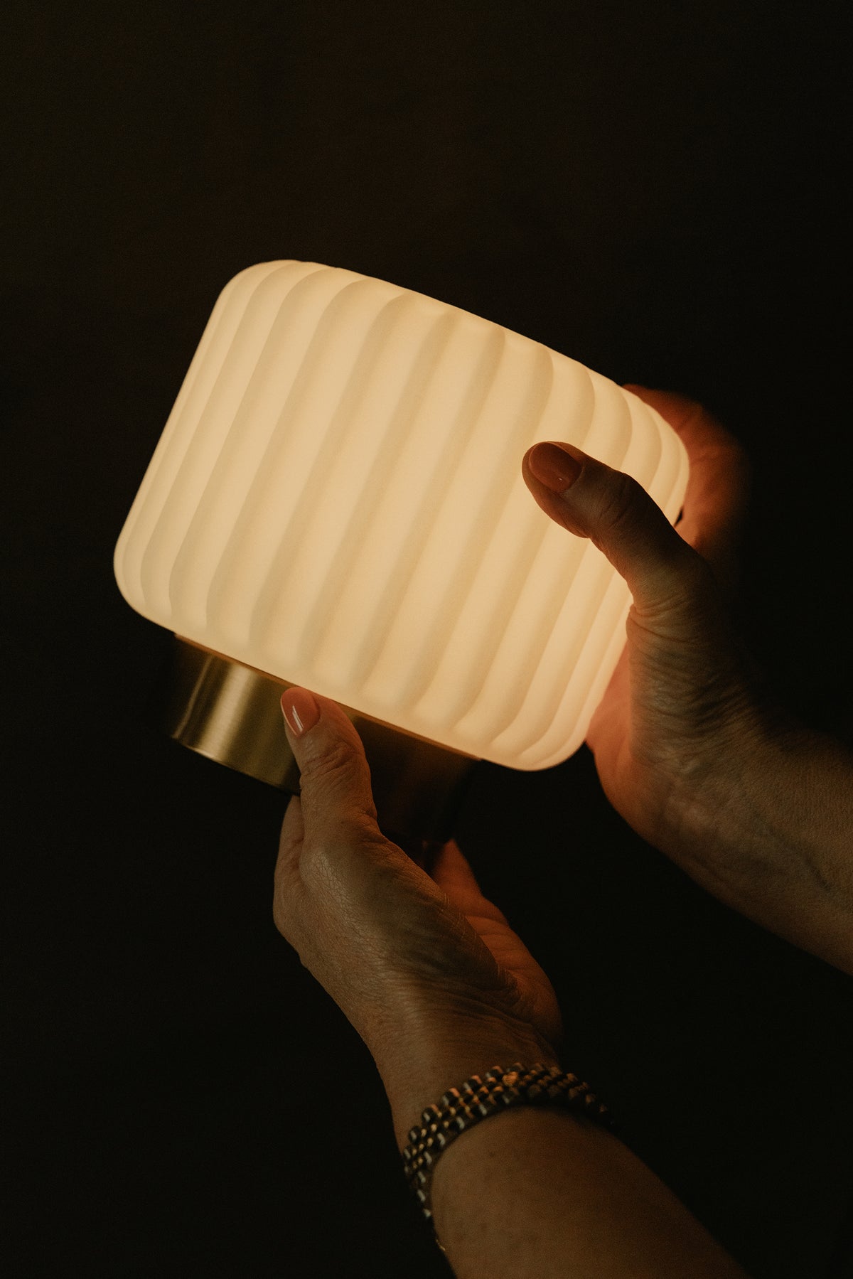 Dentelles 15 licht Multi Kelvin GOUD basis | 15 cm x Ø 16 cm