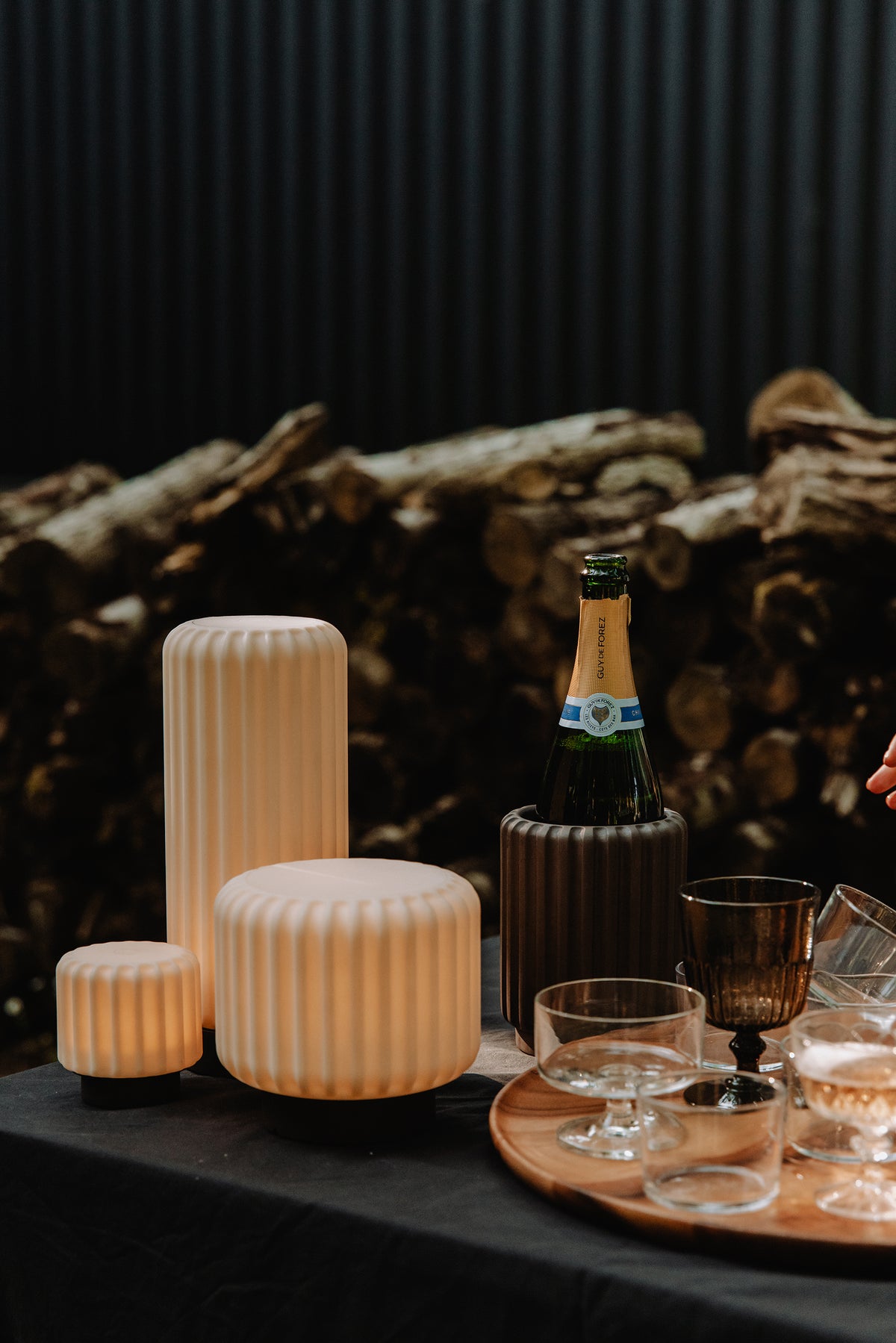 Dentelles WINE COOLER | Earth | 16 x dia 12  cm