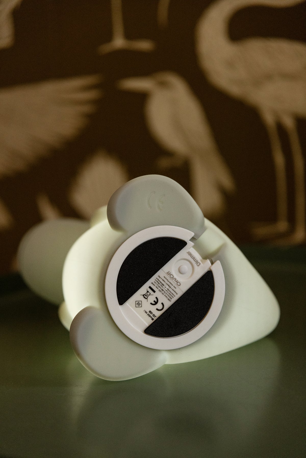 Jéroom Dino SAGE LED LICHTJE, USB recharge | H 20 x 18 x 13 cm