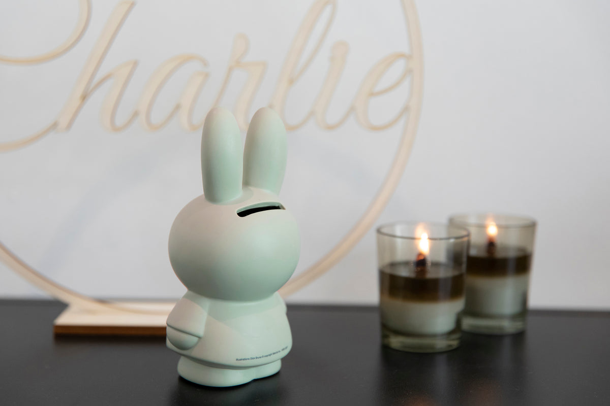 nijntje EUCALYPTUS Tirelire Petite | H13,5 Ø7,2 CM