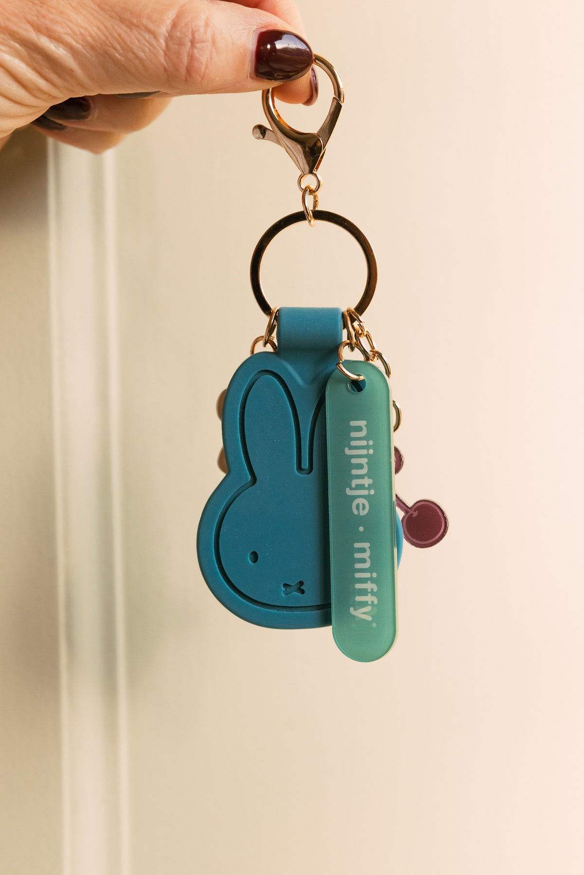 miffy AQUAMARINE Bag Charm | H13 x 9 x 0.5 CM