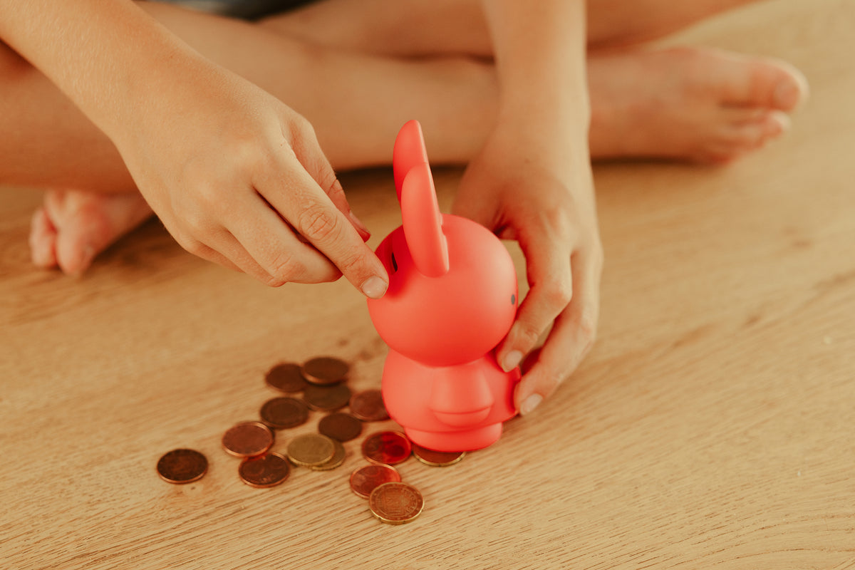 nijntje KORAAL Spaarpot Small | H13,5 Ø7,2 CM