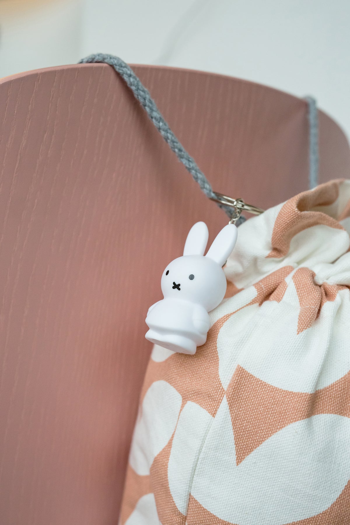 nijntje PUUR Sleutelhanger | H6,2  Ø3,2 CM