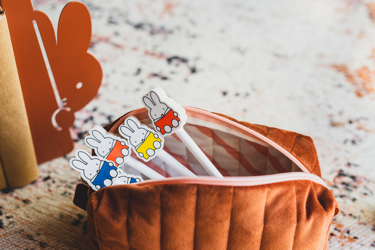 nijntje leest MIX Potlood set 3 | 1 ROOD 1 BLAUW 1 GEEL | H21,5 Ø2,5 CM