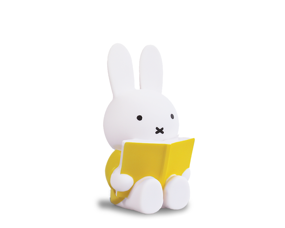 nijntje leest GEEL Spaarpot Medium | H19  Ø 10 CM