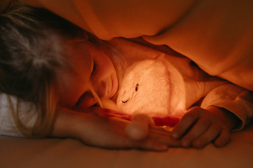 Veilleuse en peluche Colette la méduse MAGNOLIA | H 28 Ø 13 cm
