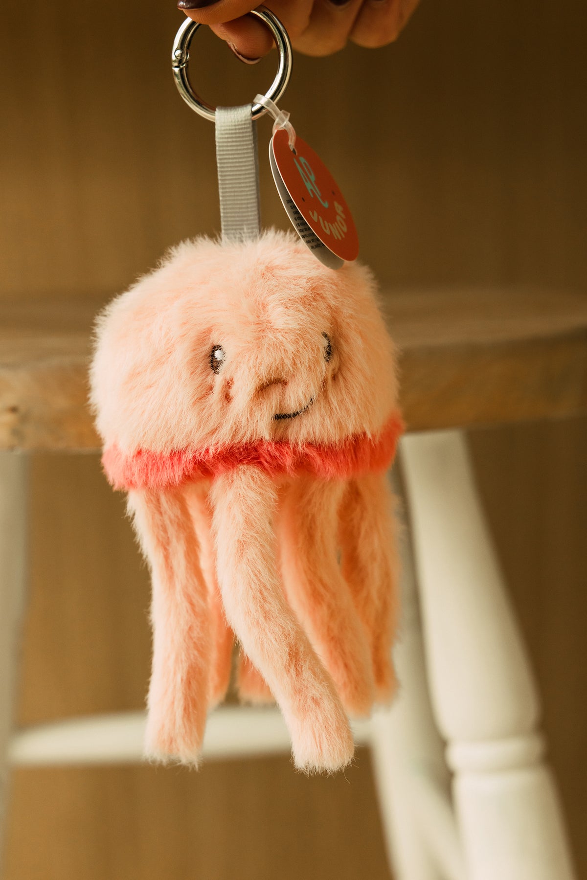 Colette Jellyfish MAGNOLIA pluche Bag Charm| H 13 x 12 x 4,5 cm