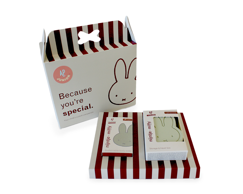 nijntje EUCALYPTUS Geschenkdoos | zeepje + zeepdoosje